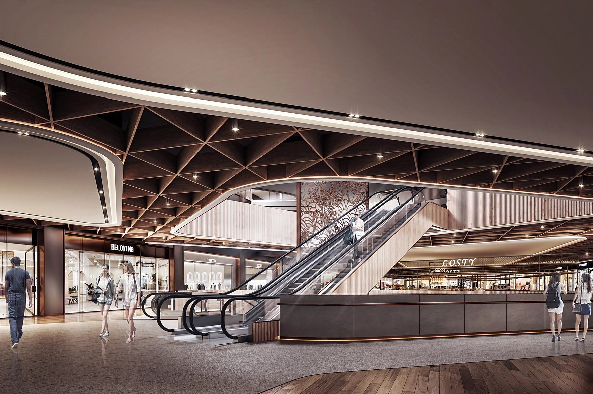 百貨商場(chǎng)室內(nèi)裝修效果圖